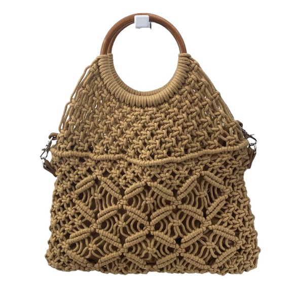 Macramé BoHo Handbag - Picture 1 of 11